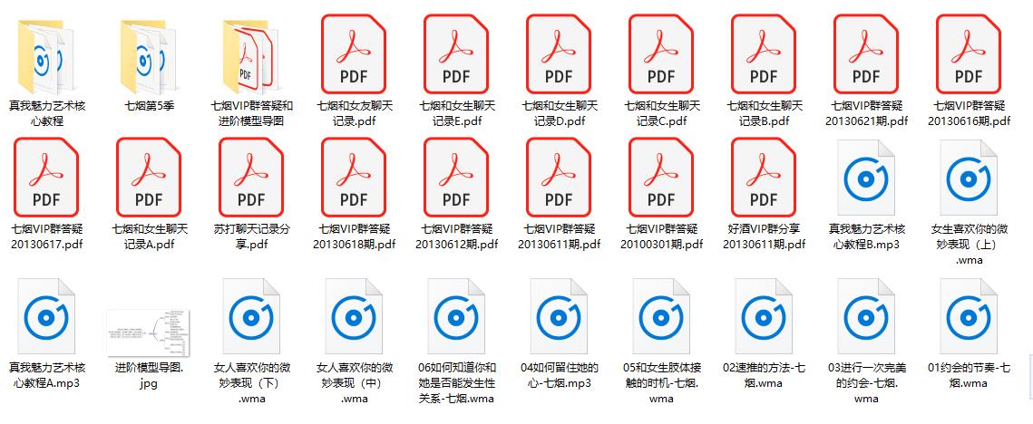 泡学资料《七烟约会法则第五季》
