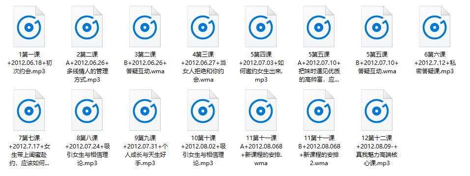 恋爱方法《七烟约会法则第四季》