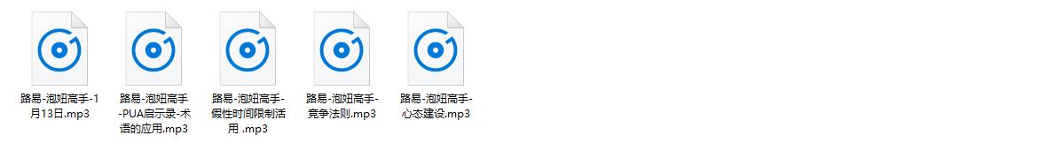 PUA课程《路易高手内部泡学YY》