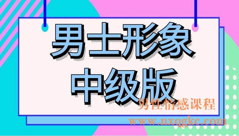 男士形象中级版