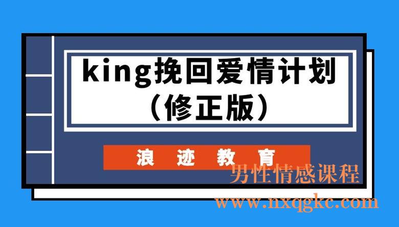 king挽回爱情计划修正版