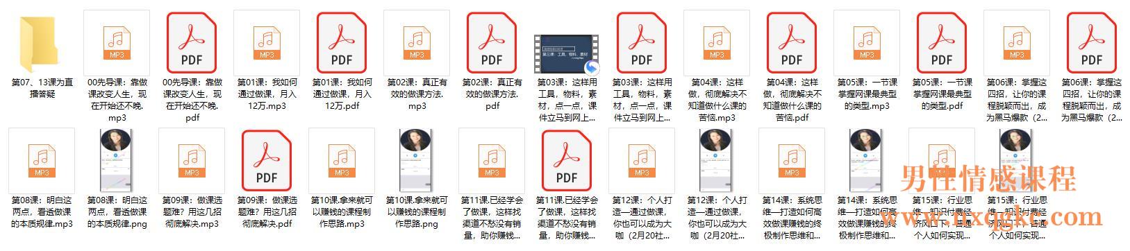 《手把手教你快速成为月入过万的网课制作人》简介