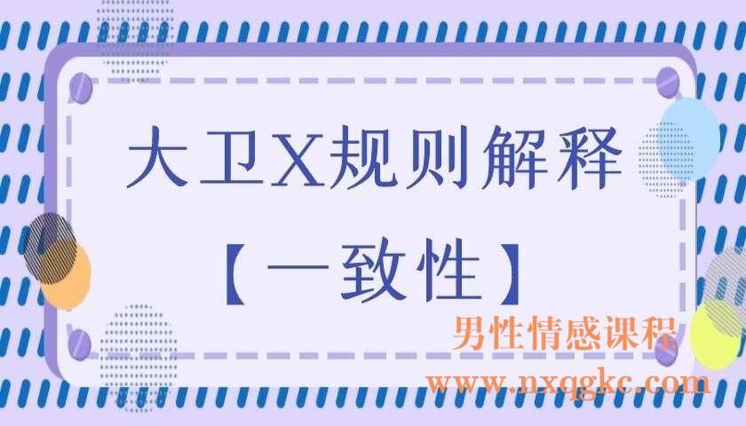 大卫X规则解释【一致性】（编号0503250）