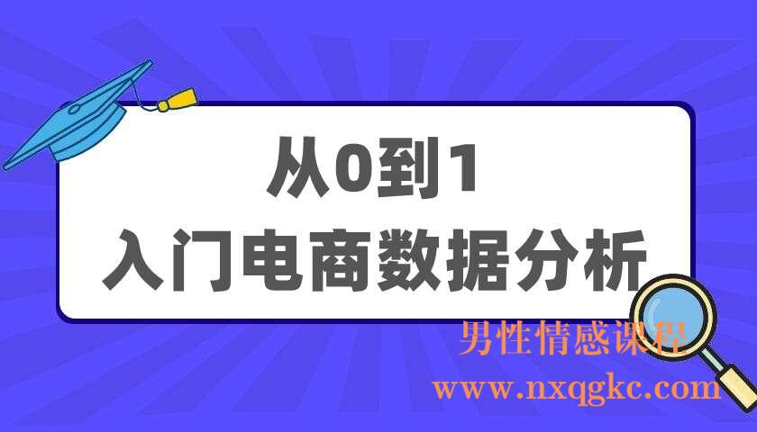 从0到1：入门电商数据分析（220404021）