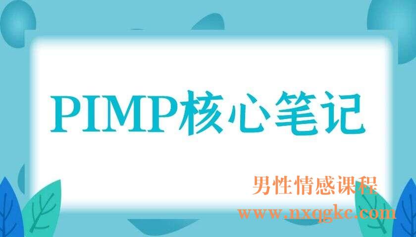PIMP 核心笔记（编号0503320）