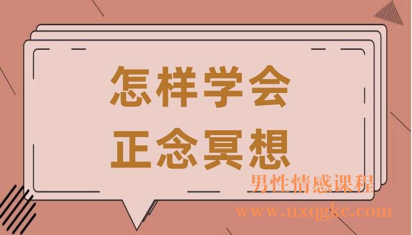怎样学会正念冥想（共11讲）（童慧琦）（220407087）