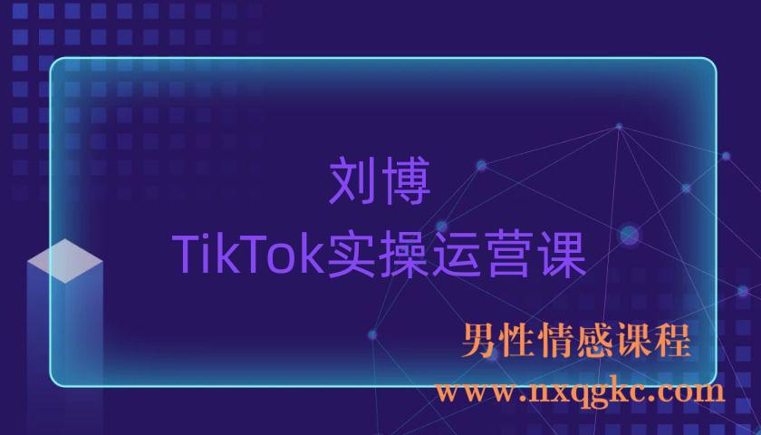 刘博·TikTok实操运营课（220903024）