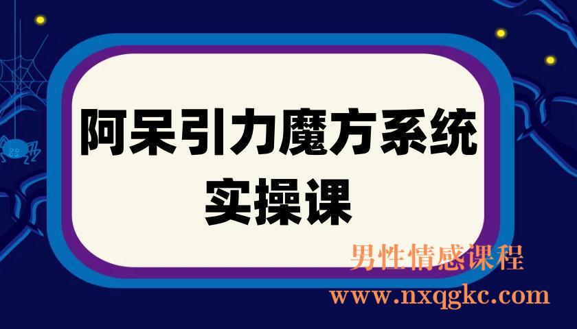 阿呆引力魔方系统实操课(220901056)