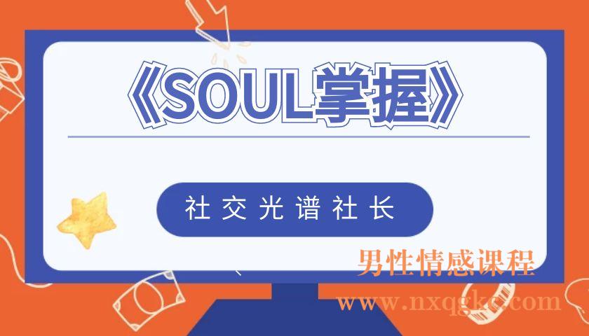 社交光谱社长《SOUL掌握》（编号0503373）