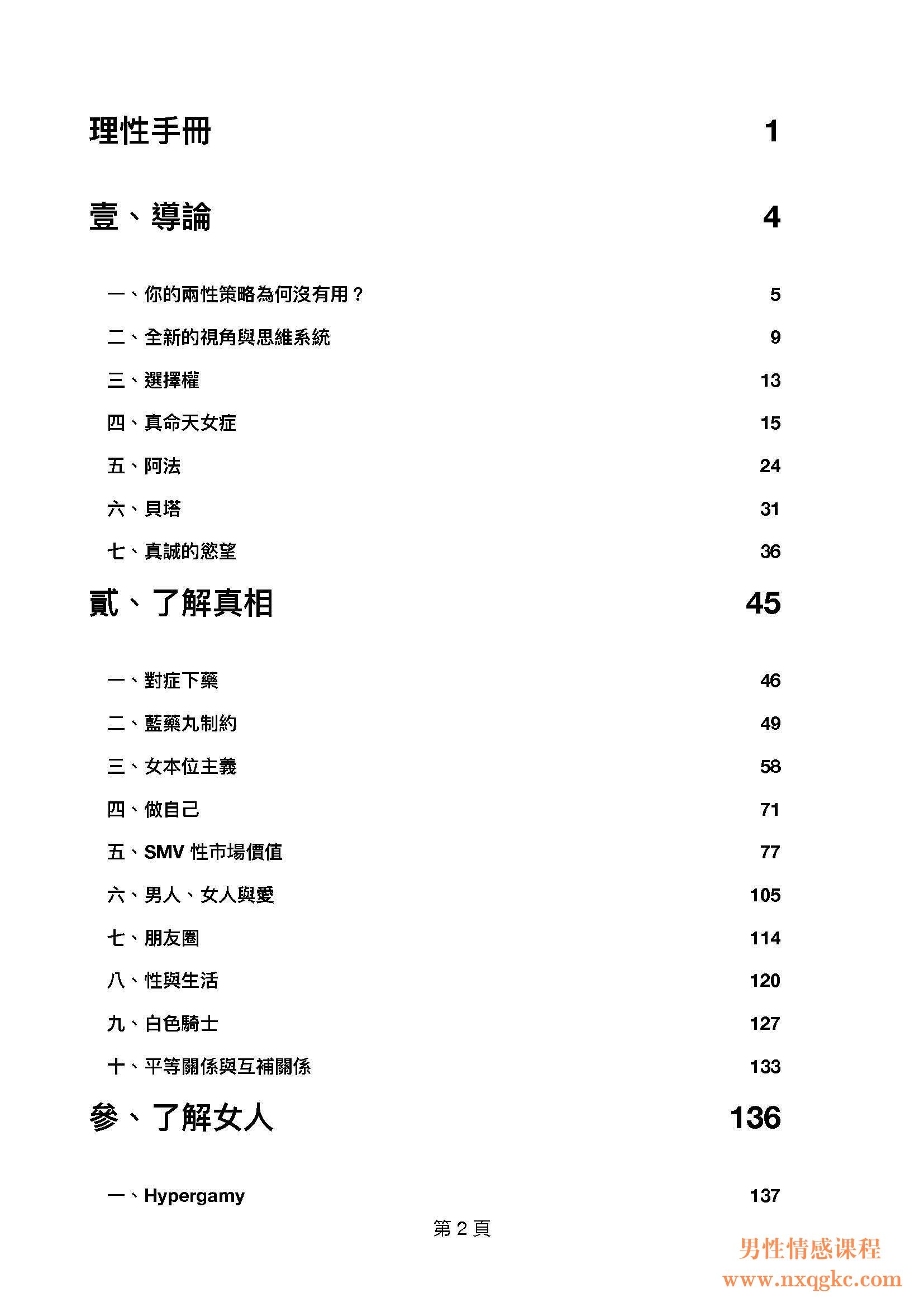 红丸作家《理性手册》简介2