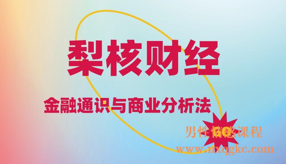 梨核财经：金融通识与商业分析法(221017061)