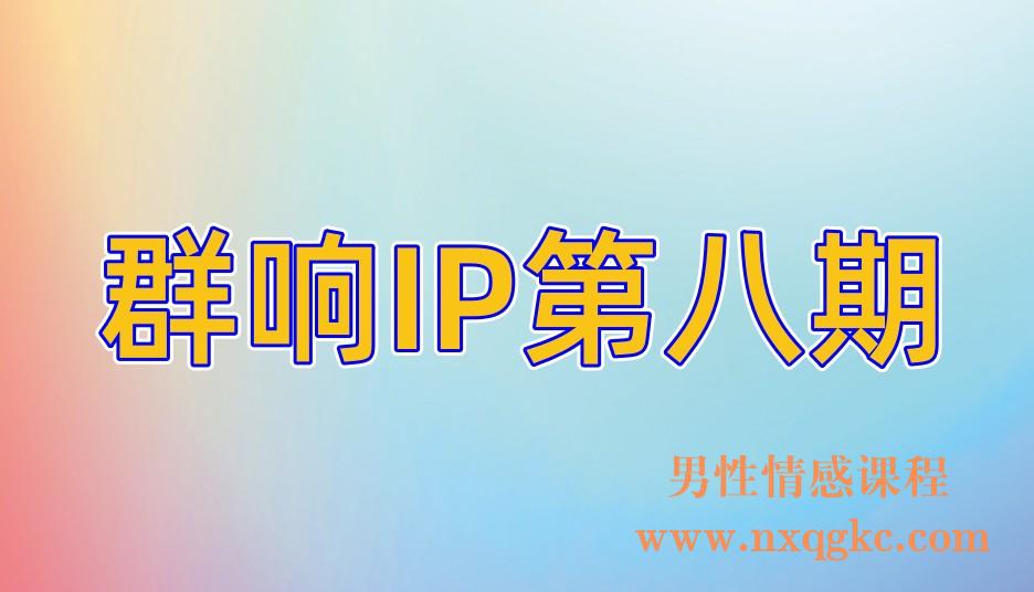 群响ip第八期(221017089)