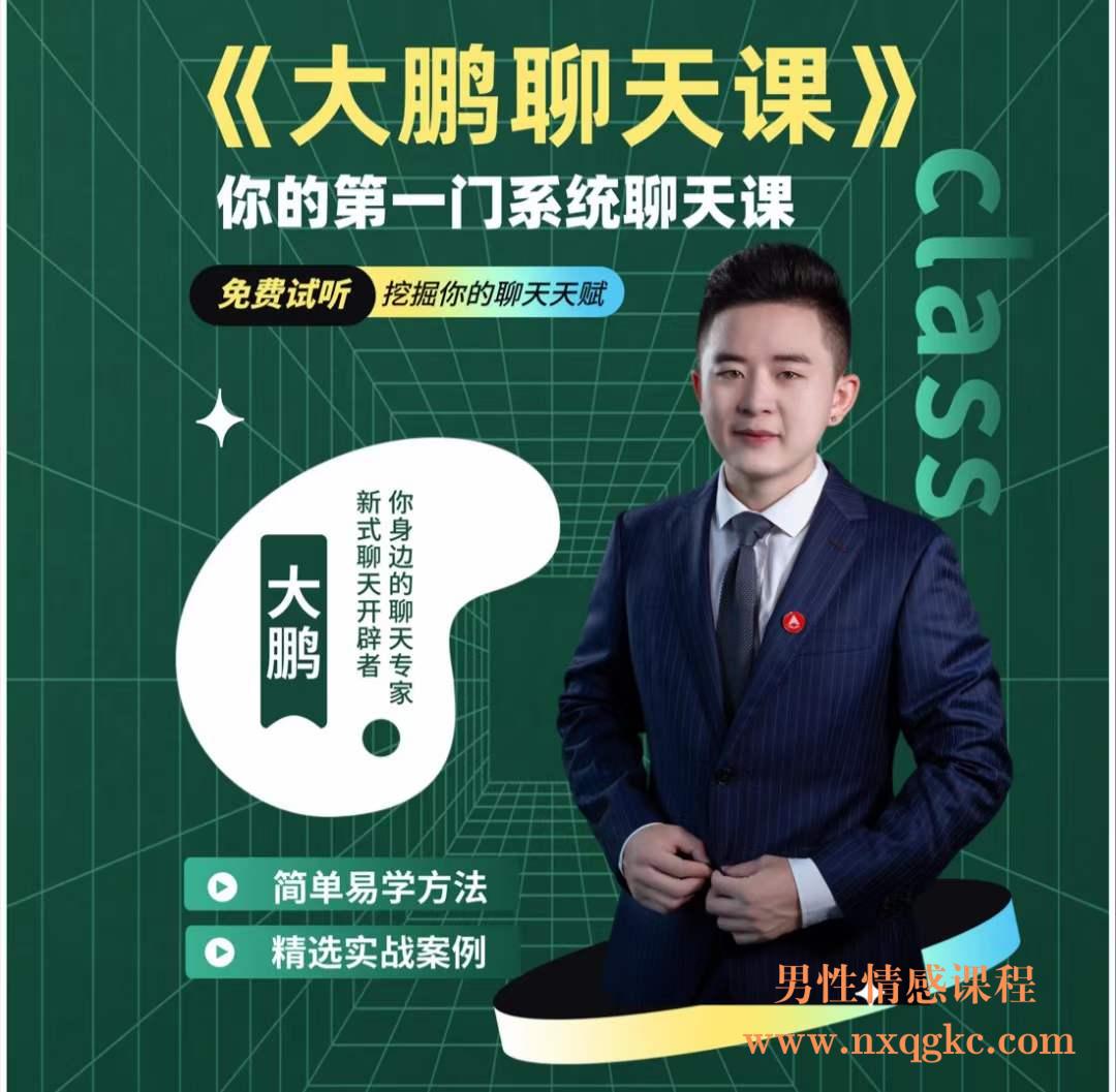 大鹏聊天课(编号0503456)