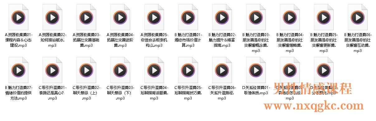 《恋爱必修课》课程简介